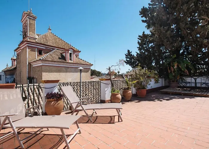 Penthouse Private Terrace, Near Cathedral, And To Real Maestranza